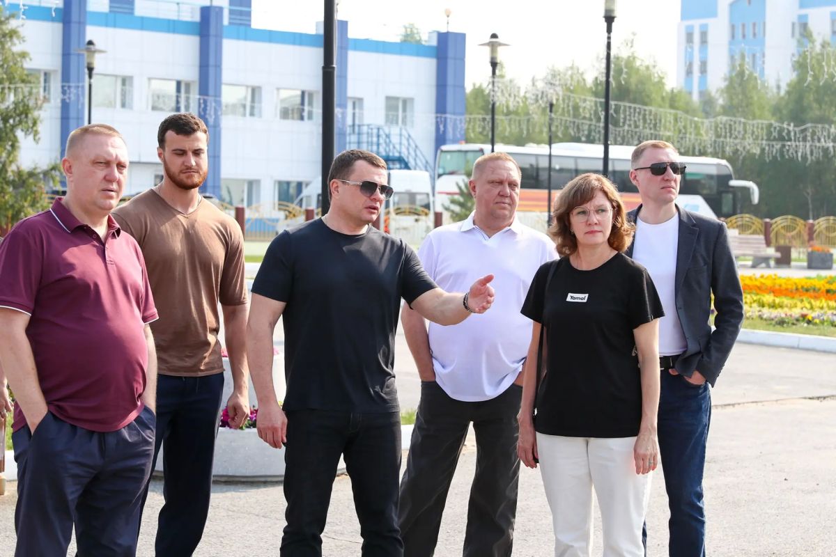 Сегодня с командой работали в Пангодах Сегодня с командой работали в Пангодах