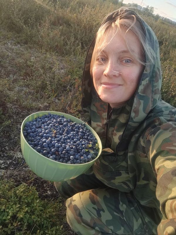 В Салехарде поспела голубика В Салехарде поспела голубика