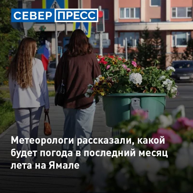 В августе температура воздуха на Ямале будет выше нормы на 1,5–2 градуса