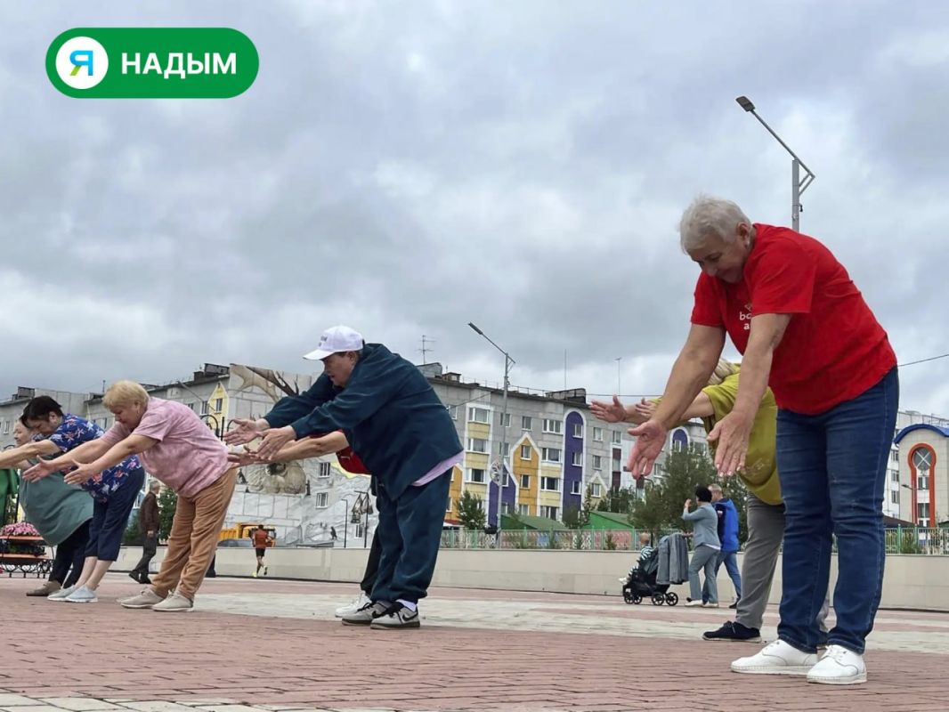 Секрет надымского долголетия раскрывают прямо на набережной! Секрет надымского долголетия раскрывают прямо на набережной!