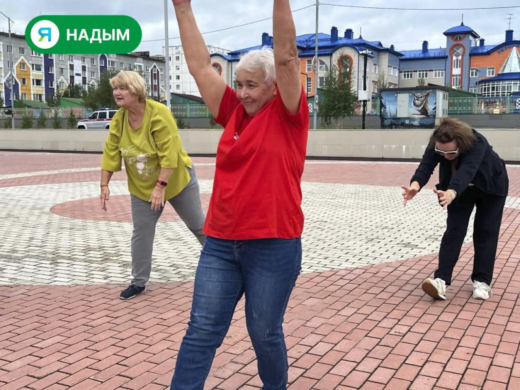 Секрет надымского долголетия раскрывают прямо на набережной! Секрет надымского долголетия раскрывают прямо на набережной!