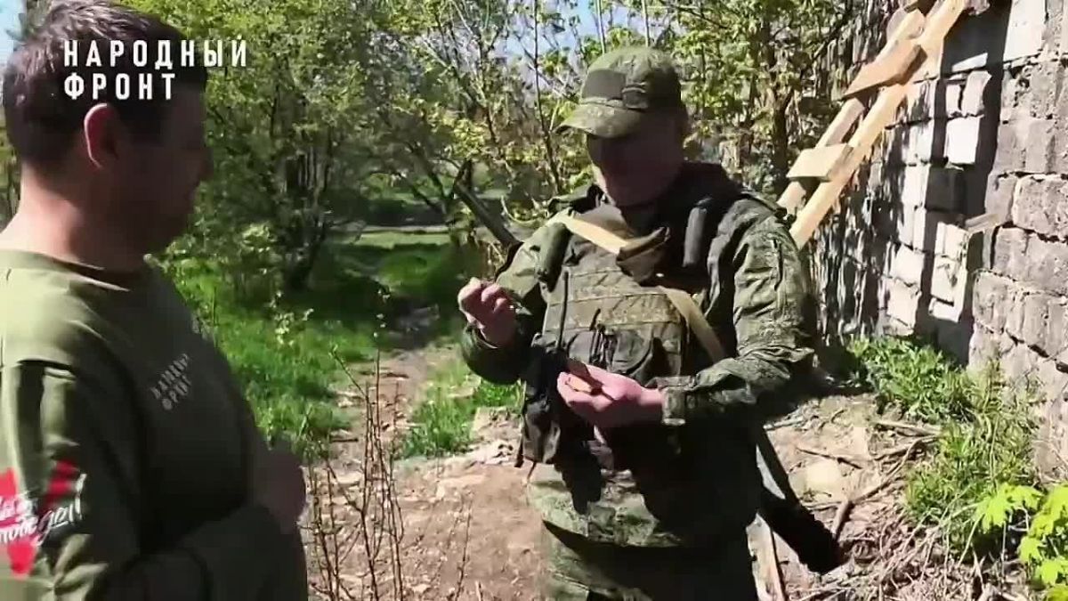 Кулон со словами поддержки от ребёнка поддержал отца на передовой