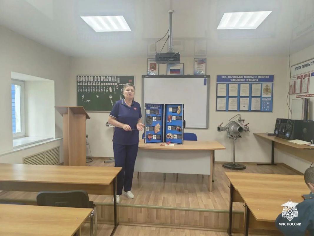 На страже не только огня - охрана здоровья и профилактика в коллективе пожарных