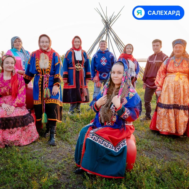 В Салехарде прошла фотосессия для коренных северянок