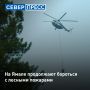 В Приуральском районе отменили режим ЧС из-за лесных пожаров