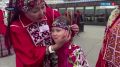 В Надыме площадь «Юбилейная» на день превратилась в настоящий филиал тундры