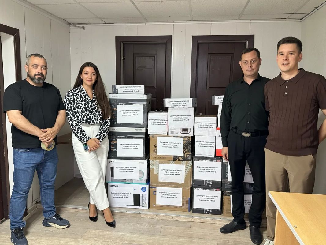Ямальский стройблок — подшефной Волновахе: забота в каждой посылке Ямальский стройблок — подшефной Волновахе: забота в каждой посылке