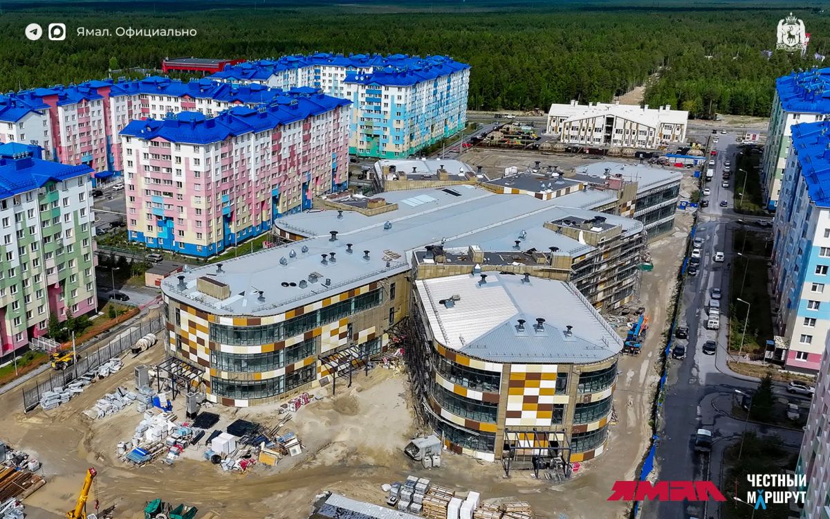 Дмитрий Артюхов проверил ход строительства новых школ в Ноябрьске Дмитрий Артюхов проверил ход строительства новых школ в Ноябрьске