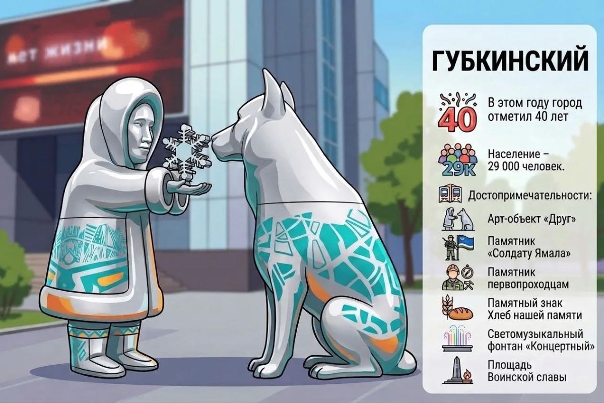 Сегодня работаем в самом молодом городе Ямала — Губкинском Сегодня работаем в самом молодом городе Ямала — Губкинском