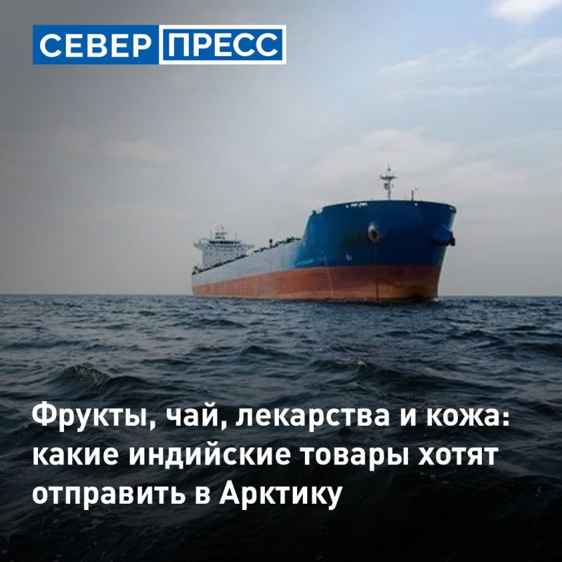Индия способна обеспечить арктические регионы России широким спектром товаров