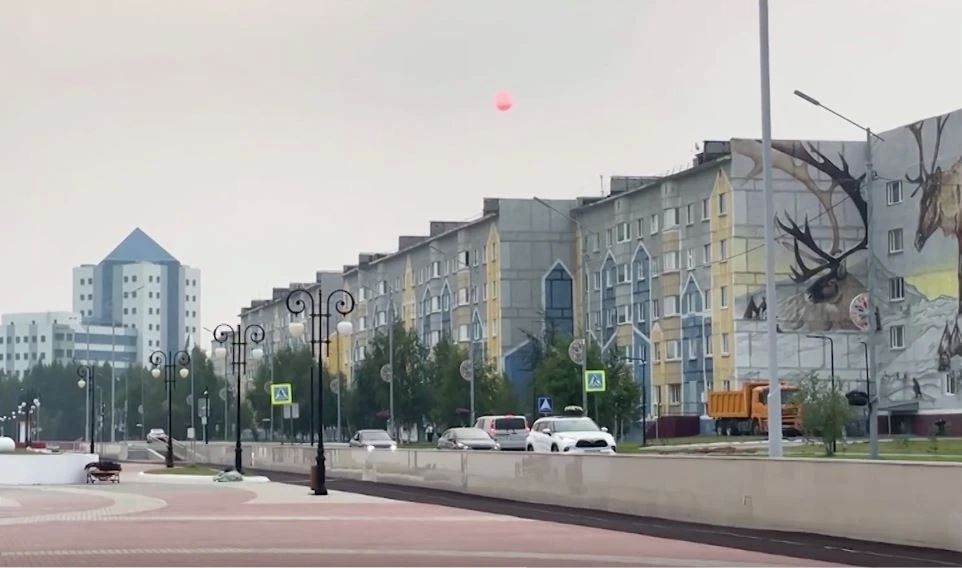 Сразу шесть районов Ямала затянуты густым дымом Сразу шесть районов Ямала затянуты густым дымом