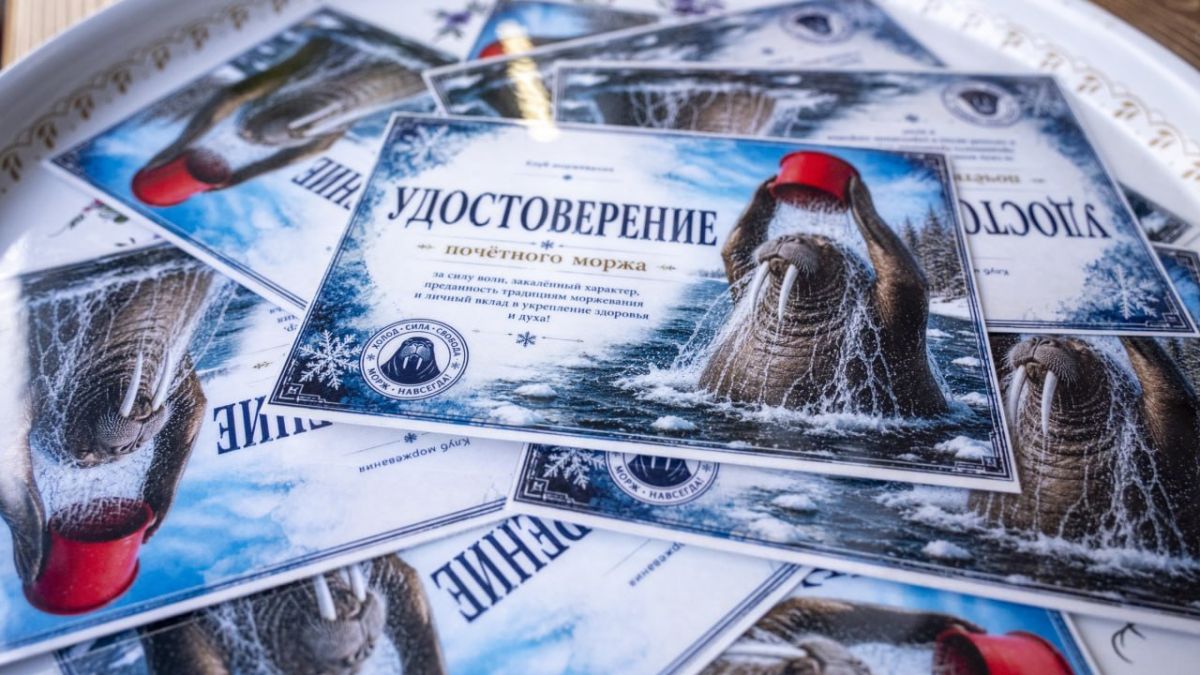 В Харпе на берегу реки Собь открылся второй на Ямале центр моржевания В Харпе на берегу реки Собь открылся второй на Ямале центр моржевания