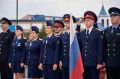 Офицеры СК России по ЯНАО приняли участие в праздновании Дня Государственного флага Российской Федерации