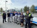 Губкинские автоинспекторы провели профилактическую беседу с ребятами мобильного трудового отряда