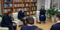 Дмитрий Артюхов и Дмитрий Кобылкин посетили гимназию в Новом Уренгое