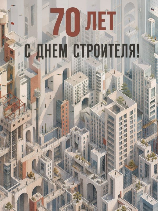 Новая подборка ярких плакатов к 70-летию Дня строителя Новая подборка ярких плакатов к 70-летию Дня строителя