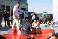 На площади у «Геолога» развернулись праздничные спортивные состязания