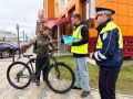 В рамках акции «Внимание-дети!» юным пешеходам напомнили о правилах дорожной безопасности
