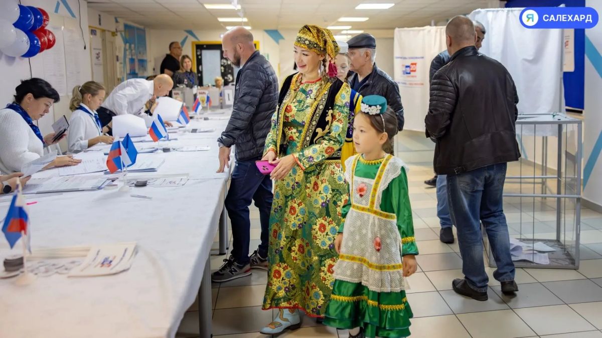 Голосование в Салехарде — это красиво! Голосование в Салехарде — это красиво!