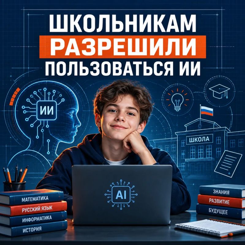 Школьникам разрешили использовать ИИ — но с оговорками