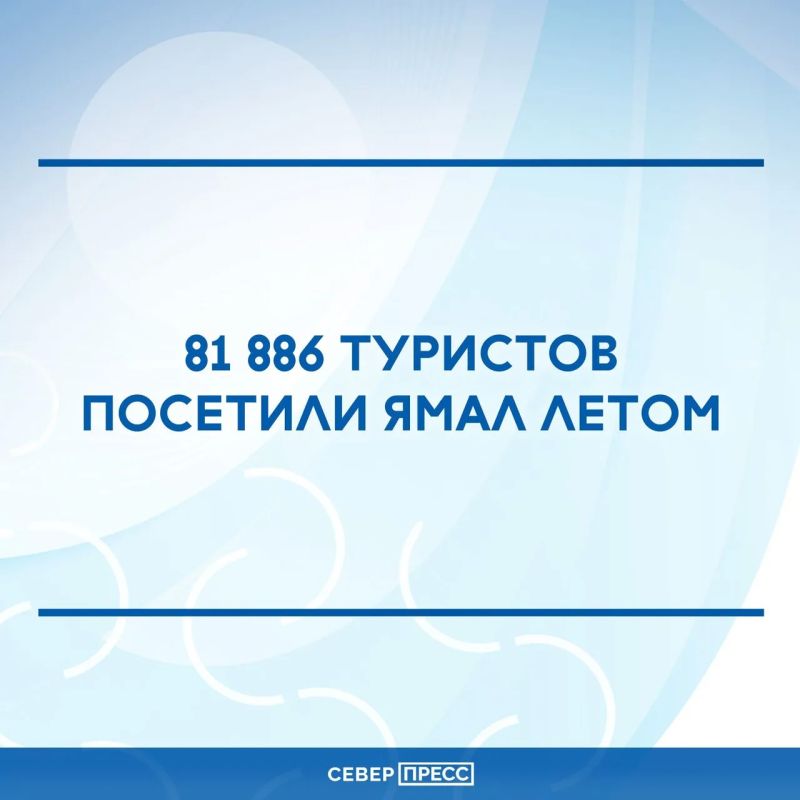 По итогам летнего сезона 2026 года количество путешественников в ЯНАО оказалось на треть больше, чем годом ранее