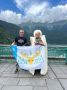 Флаг Лабытнанги снова отправился в путешествовие — на этот раз в Абхазию