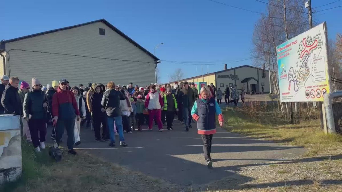 Осень - не повод сидеть дома! Сегодня салехардцы доказали это на деле