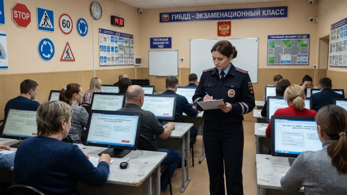 Улыбочку — вы сдаёте на права