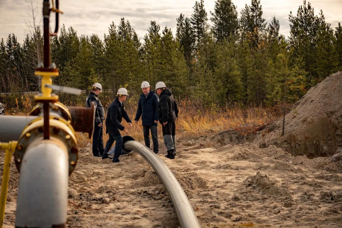 Строительство нового газопровода Губкинский ГПЗ — Пурпе длиной 14 км близится к завершению Строительство нового газопровода Губкинский ГПЗ — Пурпе длиной 14 км близится к завершению