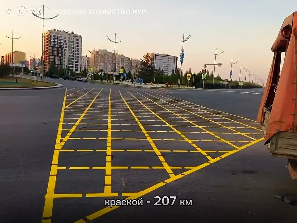 За этот строительный сезон выполнили большой объем работ по благоустройству территорий и повышению безопасности дорожного движения