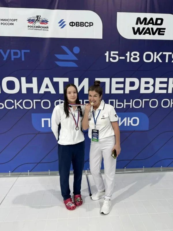 Салехардские пловцы стали призёрами чемпионата и первенства УрФО
