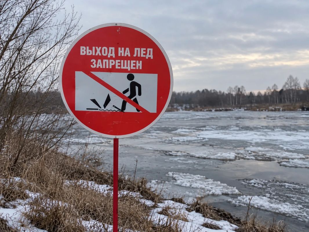 В Надымском районе запретили выходить на лед