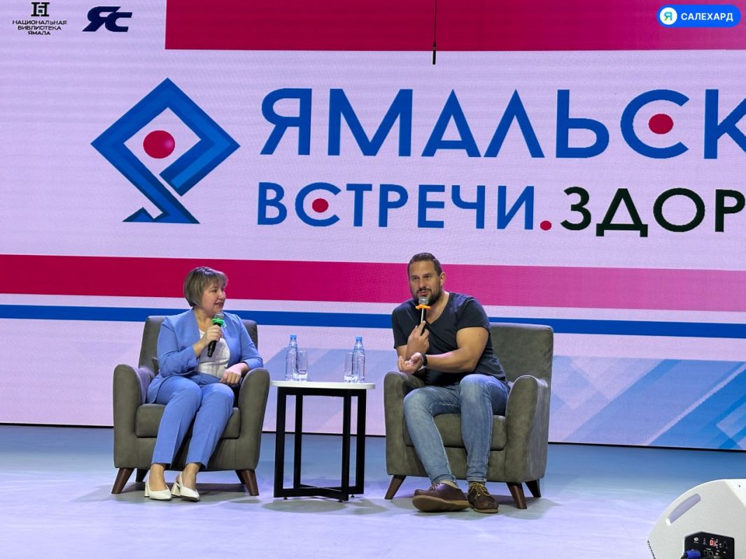 Сергей Крук рассказывает салехардцам о здоровье сосудов