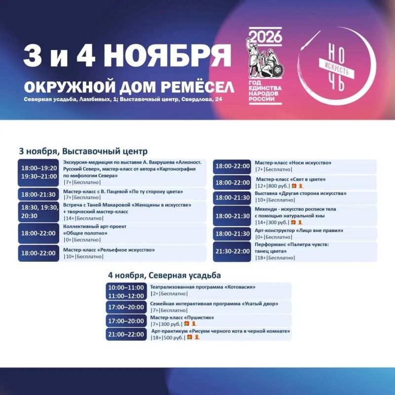 Госучреждения культуры Ямала приглашают северян на «Ночь искусств» Госучреждения культуры Ямала приглашают северян на «Ночь искусств»